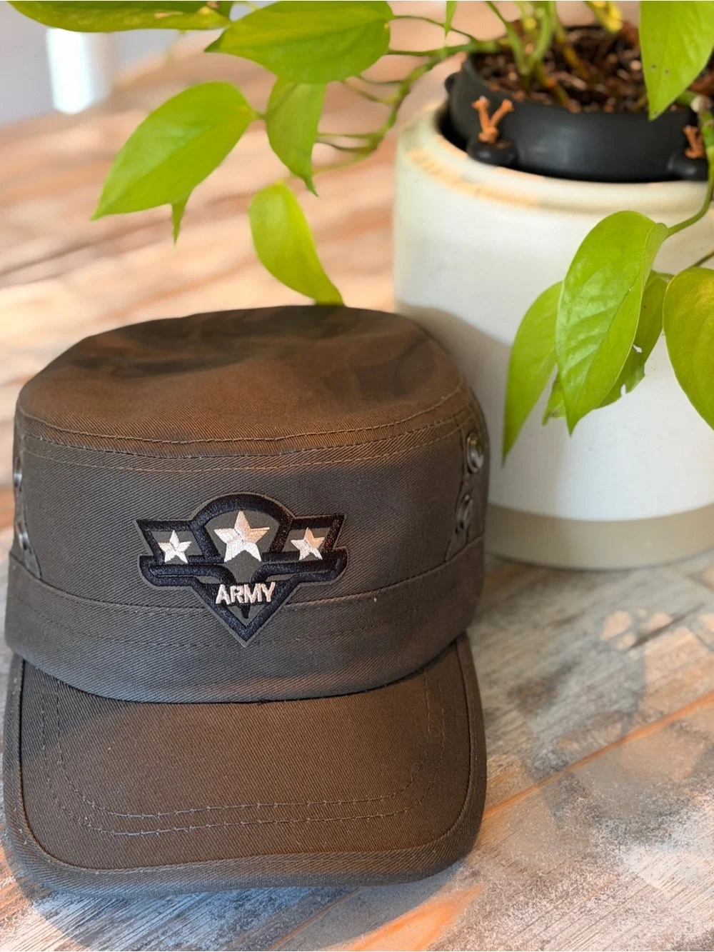 U.S. Army Olive Green Cadet Duckbill Cap
